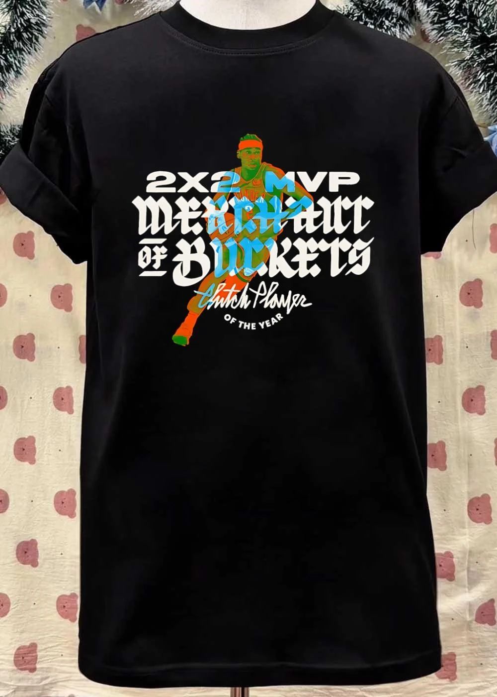 Shai Gilgeous Alexander 2×2 MVP Merchant Of Buckets Clutch Player shirt
