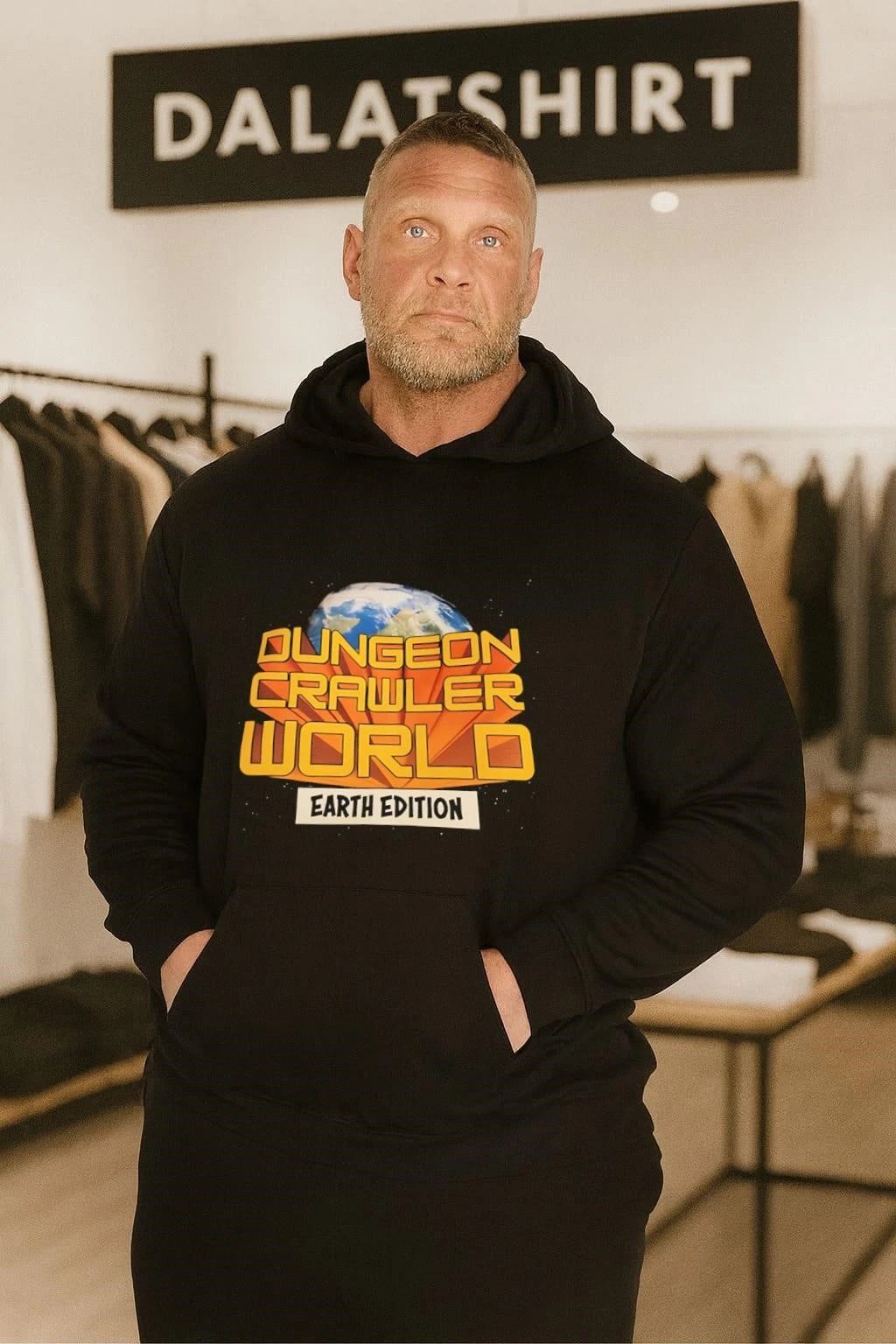 Dungeon Crawler World Earth Edition logo shirt