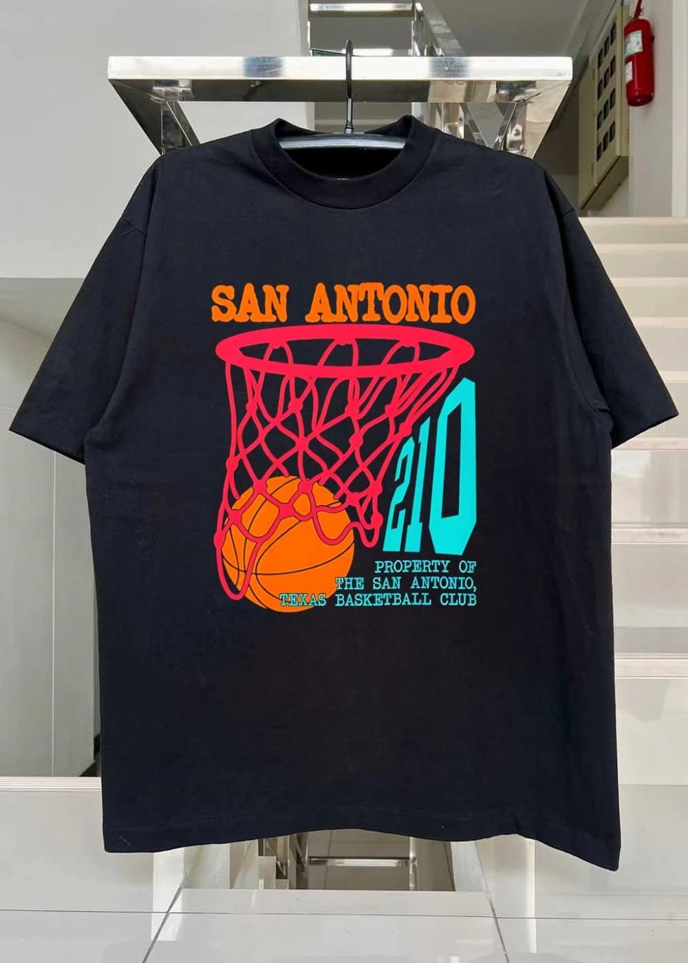 San Antonio Basketball 210 Property Of The San Antonio Texas Basketball Club Net shirt