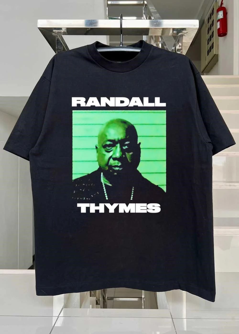 Randall Thymes mugshot shirt