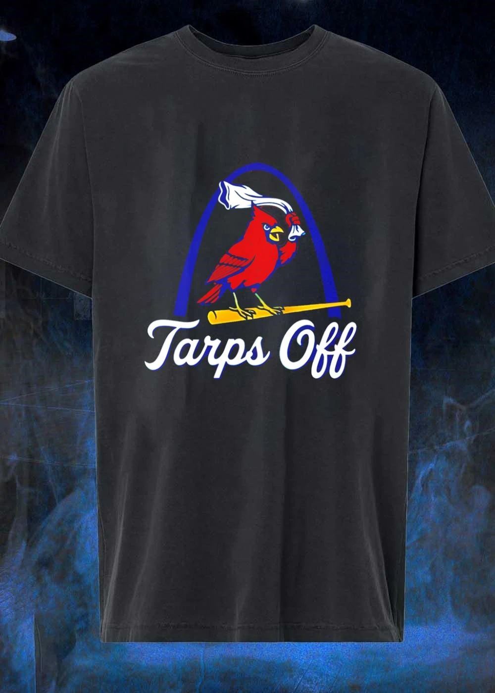 Tarps Off St Louis Cardinals Arch Baseball Mascot shirt