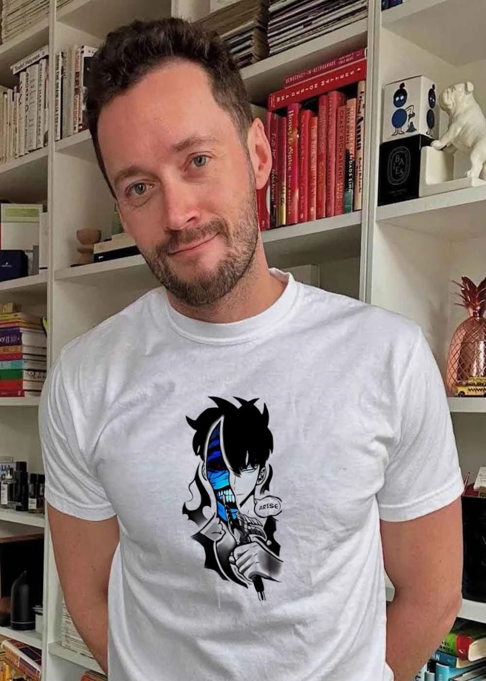 Solo Leveling Sung Jinwoo Arise Shadow Monarch Dual Form Anime Manga 2026 Hype Trending Shirt