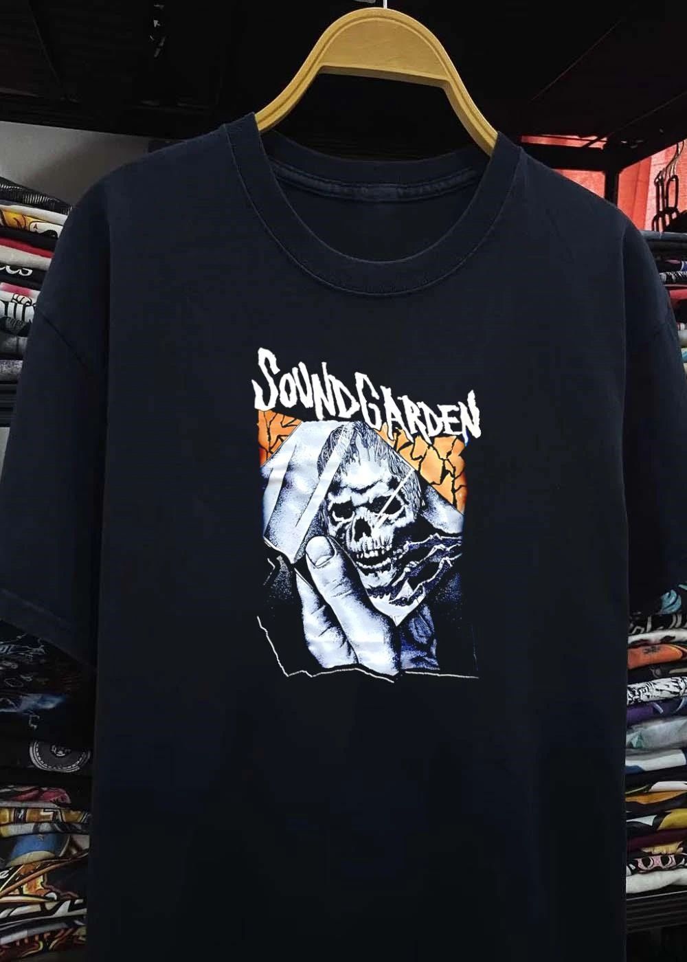 Soundgarden Skull Hand Broken Glass shirt