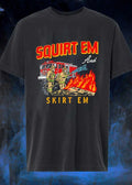 Squirt Em And Skirt Em Firefighter Truck shirt