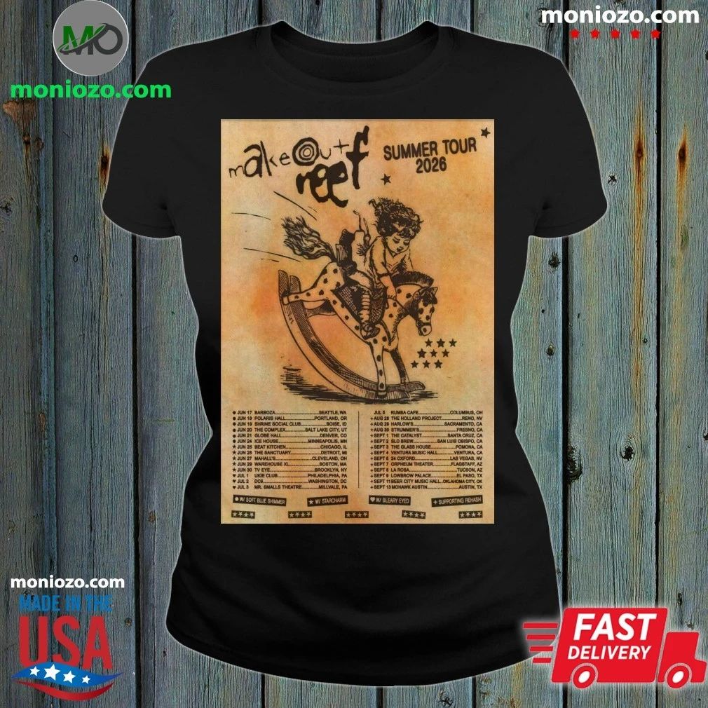 Makeout Reef Tour 2026 Poster Shirt