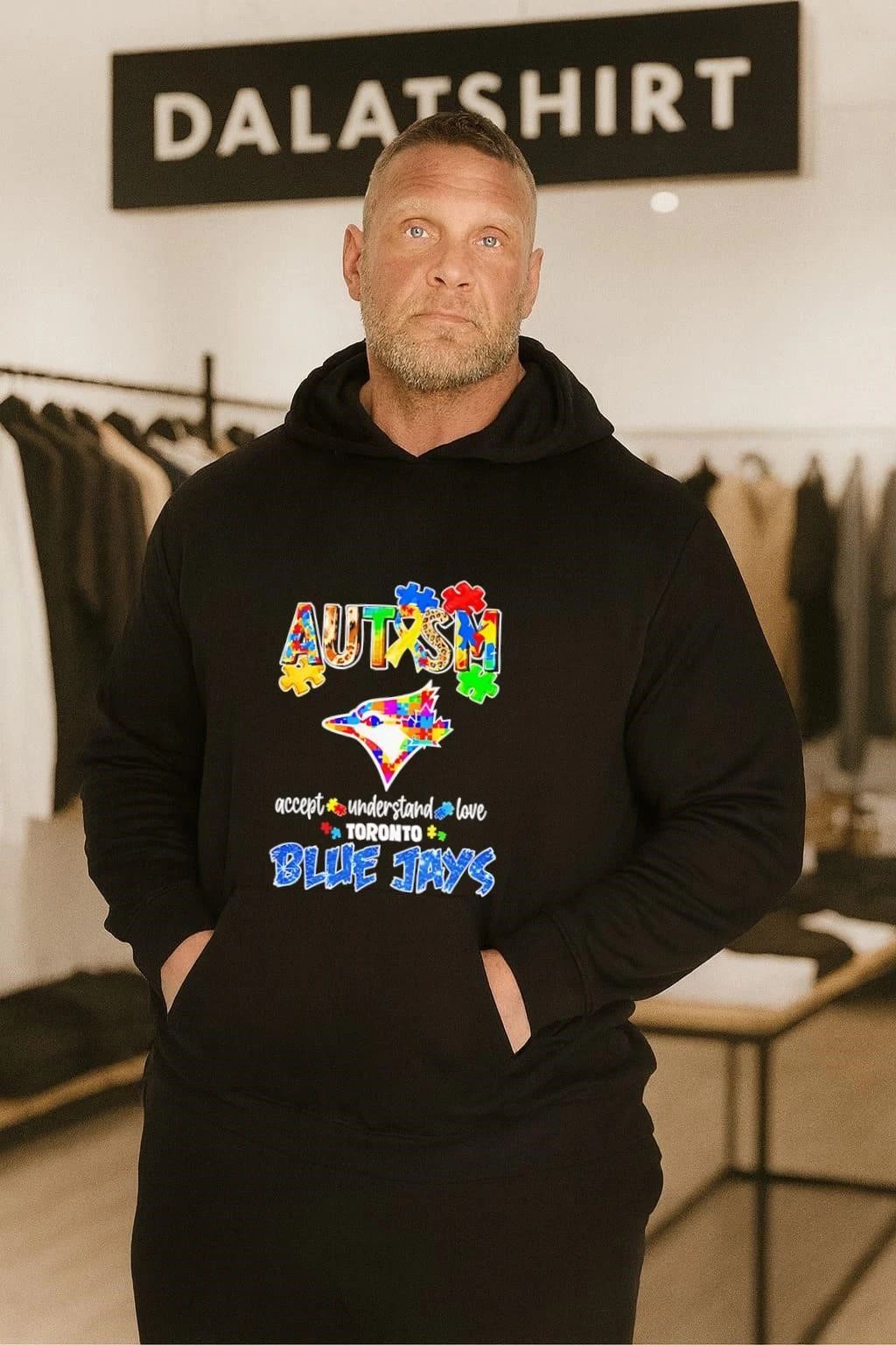 Toronto Blue Jays Autism Accept Understand Love shirt
