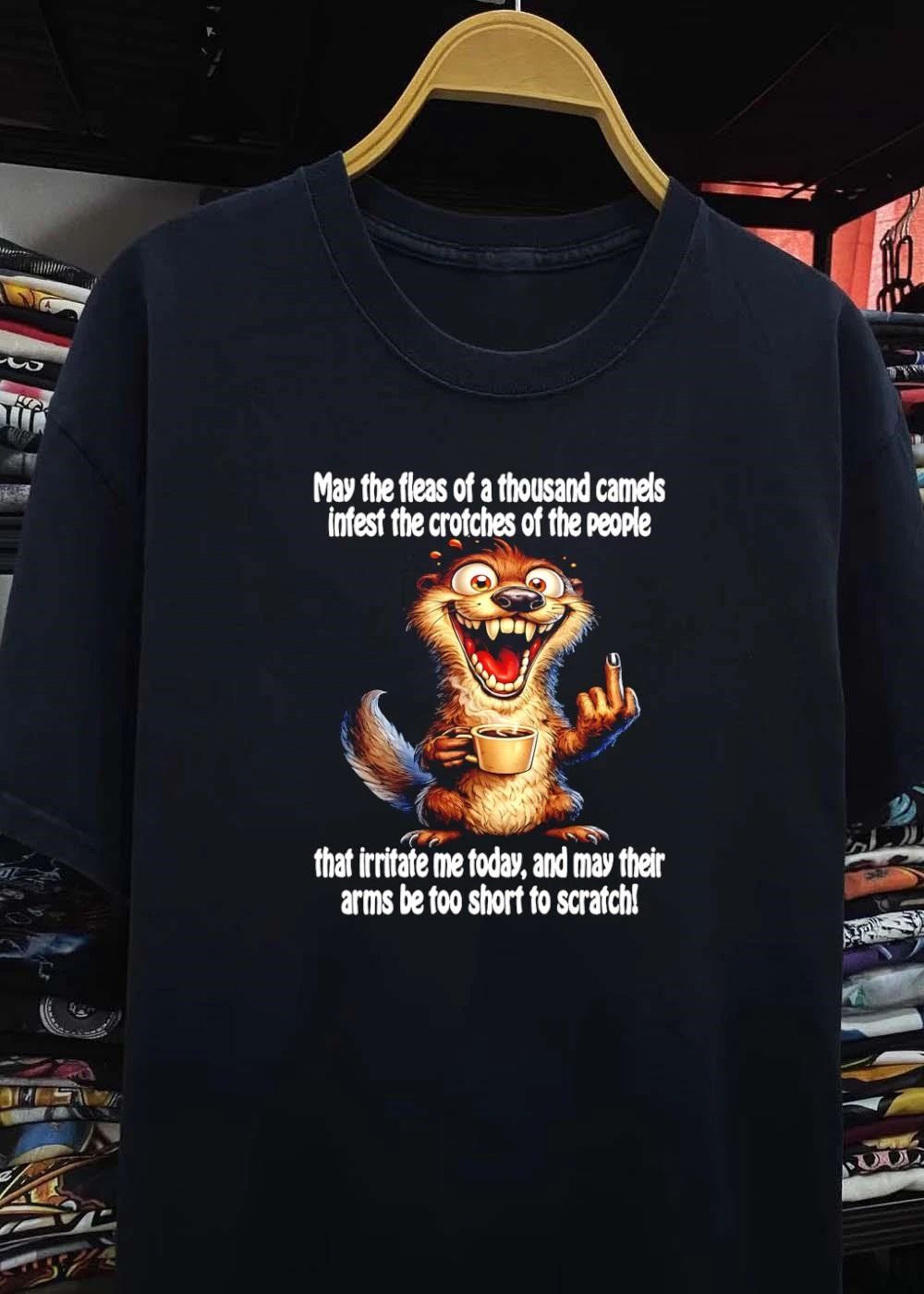 May The Fleas Of A Thousand Camels Infest Crotches shirt