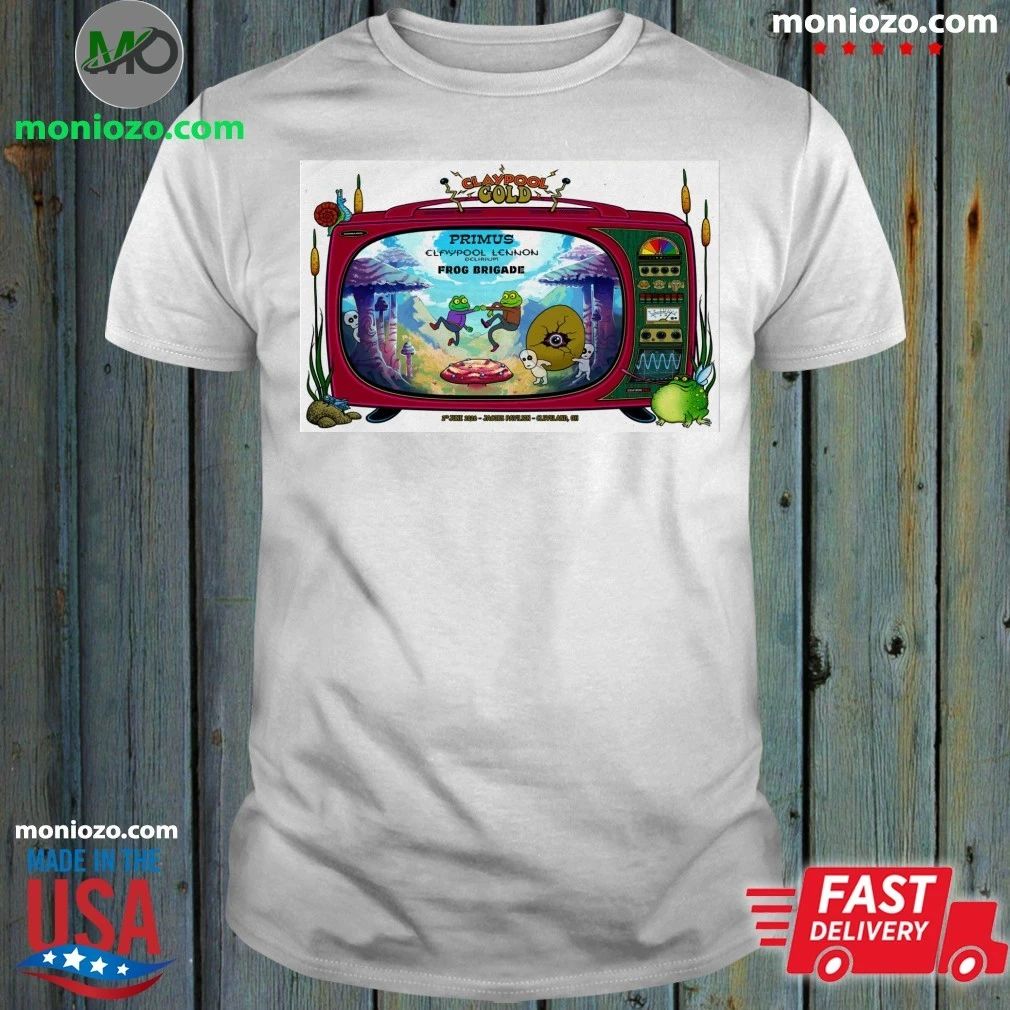 Primus Jun 2 2026 Jacobs Pavilion In Cleveland OH Poster T-Shirt