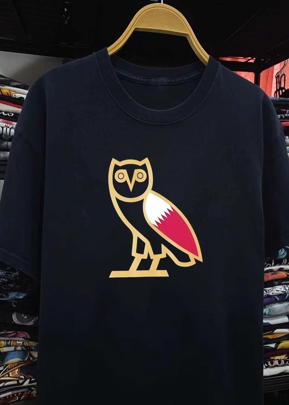 OVO Owl Qatar Flag shirt
