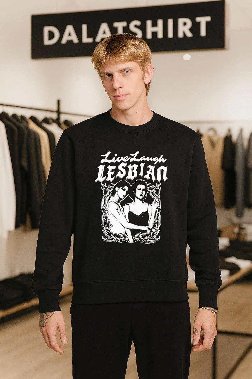Bound Live Laugh Lesbian shirt
