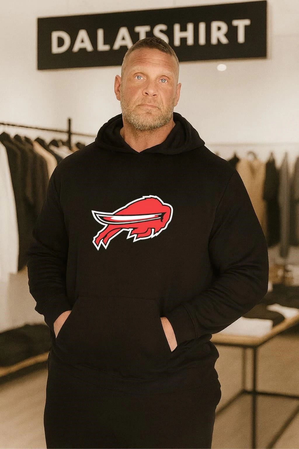 Buffalo Sabres Red Charging Buffalo Saber Logo shirt