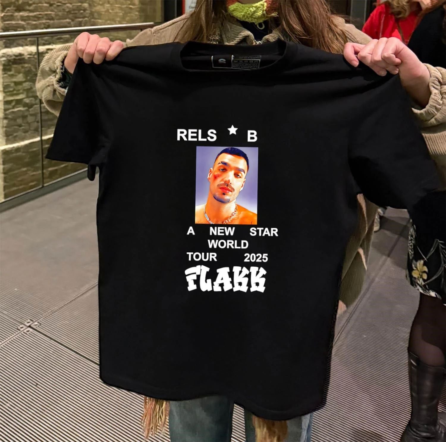 Rels B A New Star World Tour 2025 Flakk shirt