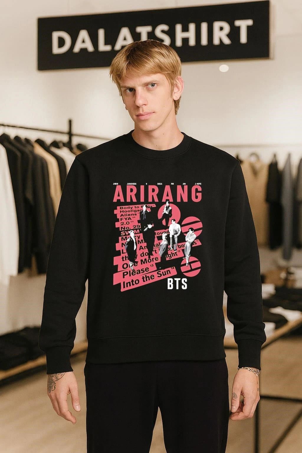 Bangtan 2026 concert bts arirang world tour shirt