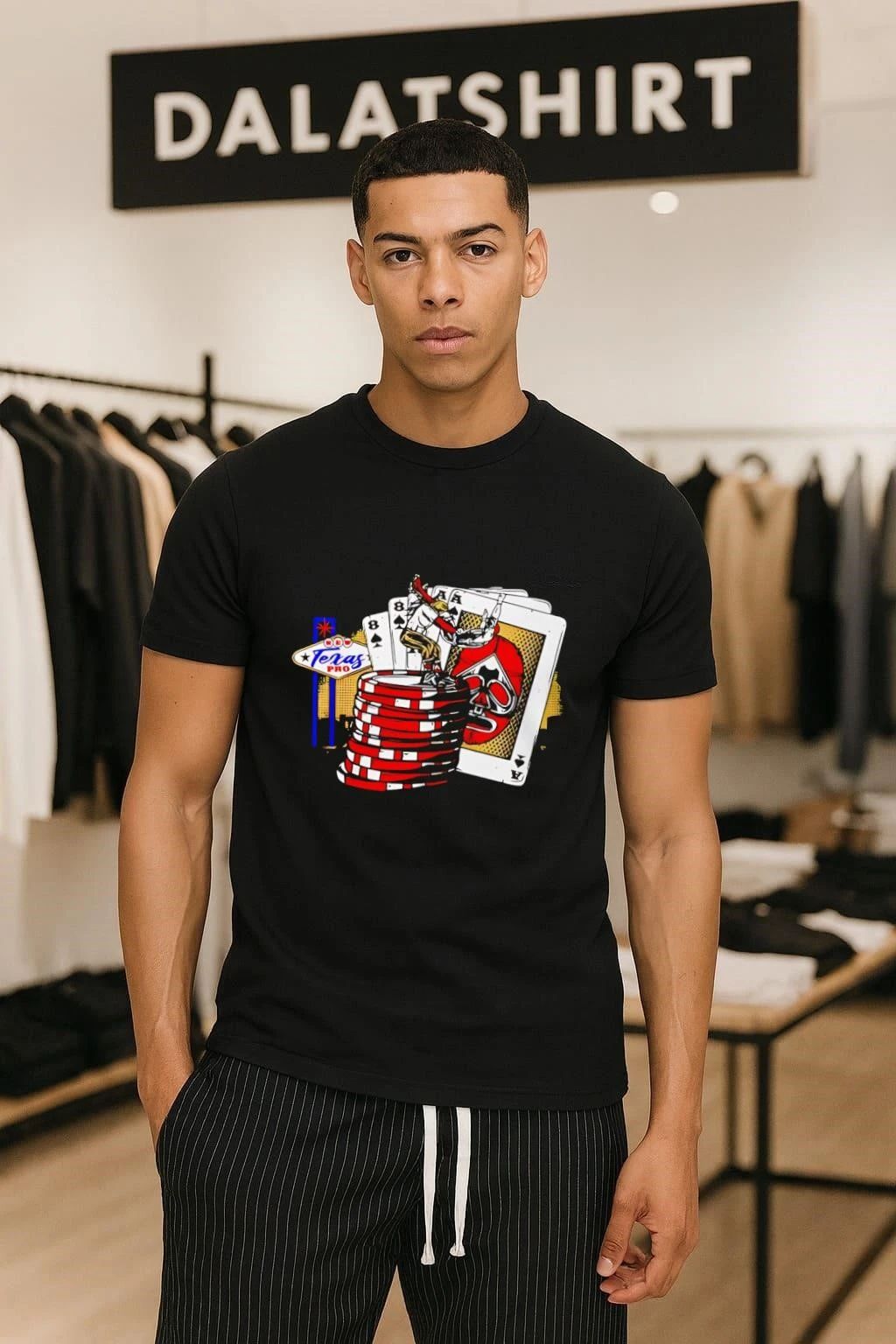 Texas Pro Wrestling Poker Card shirt