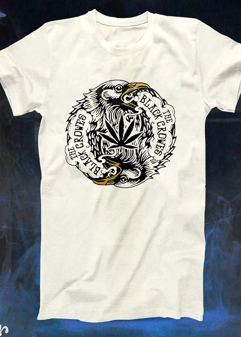 The Black Crowes Eagle Cannabis Marijuana Leaf Logo shirt