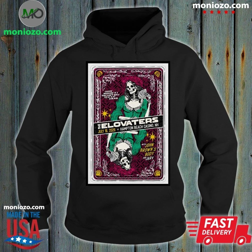 The Elovaters In Hampton Beach NH On July 16 2026 Poster Graphic T-Shirt
