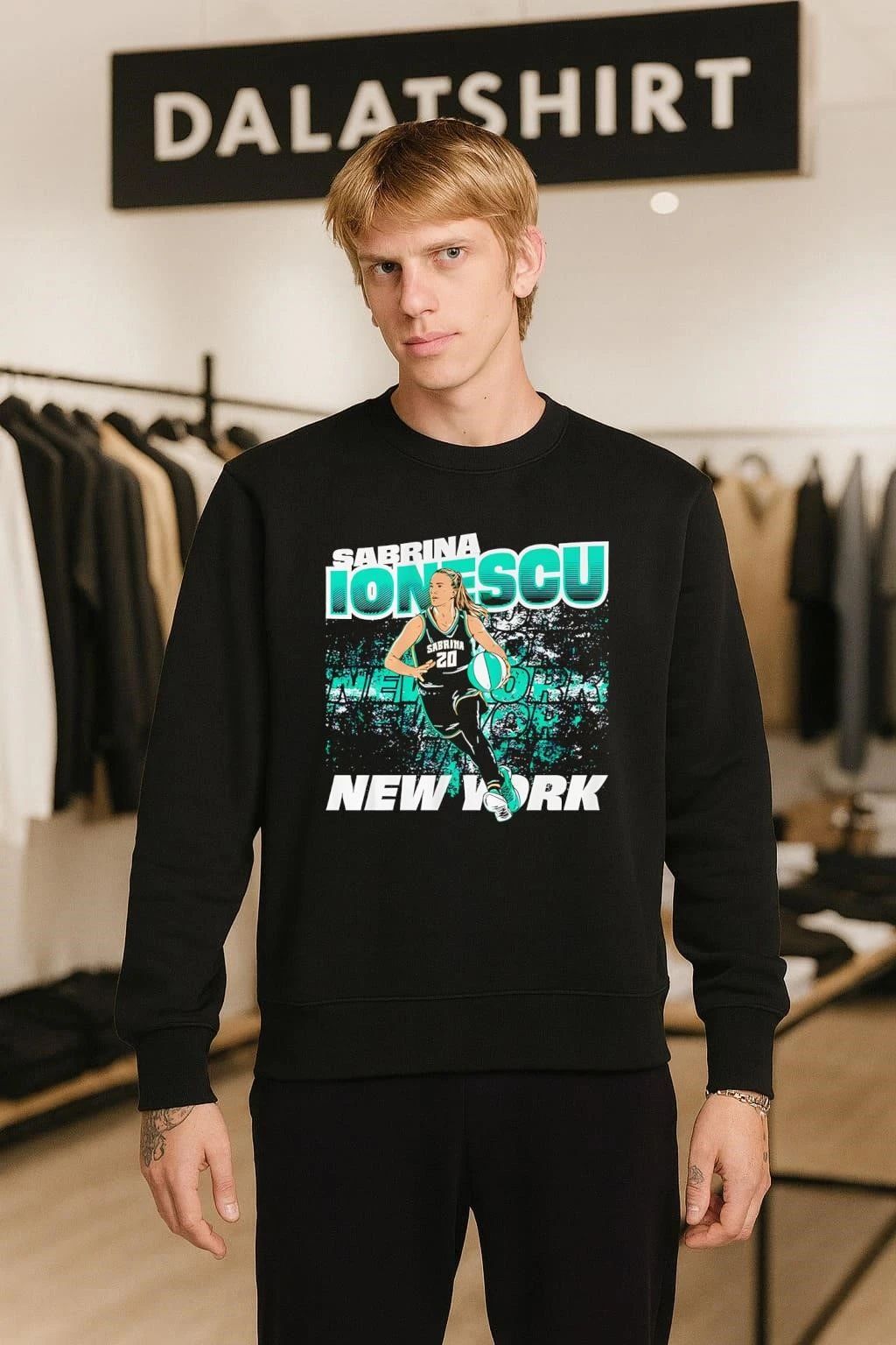 WNBA New York Liberty Sabrina Ionescu Street Ball shirt