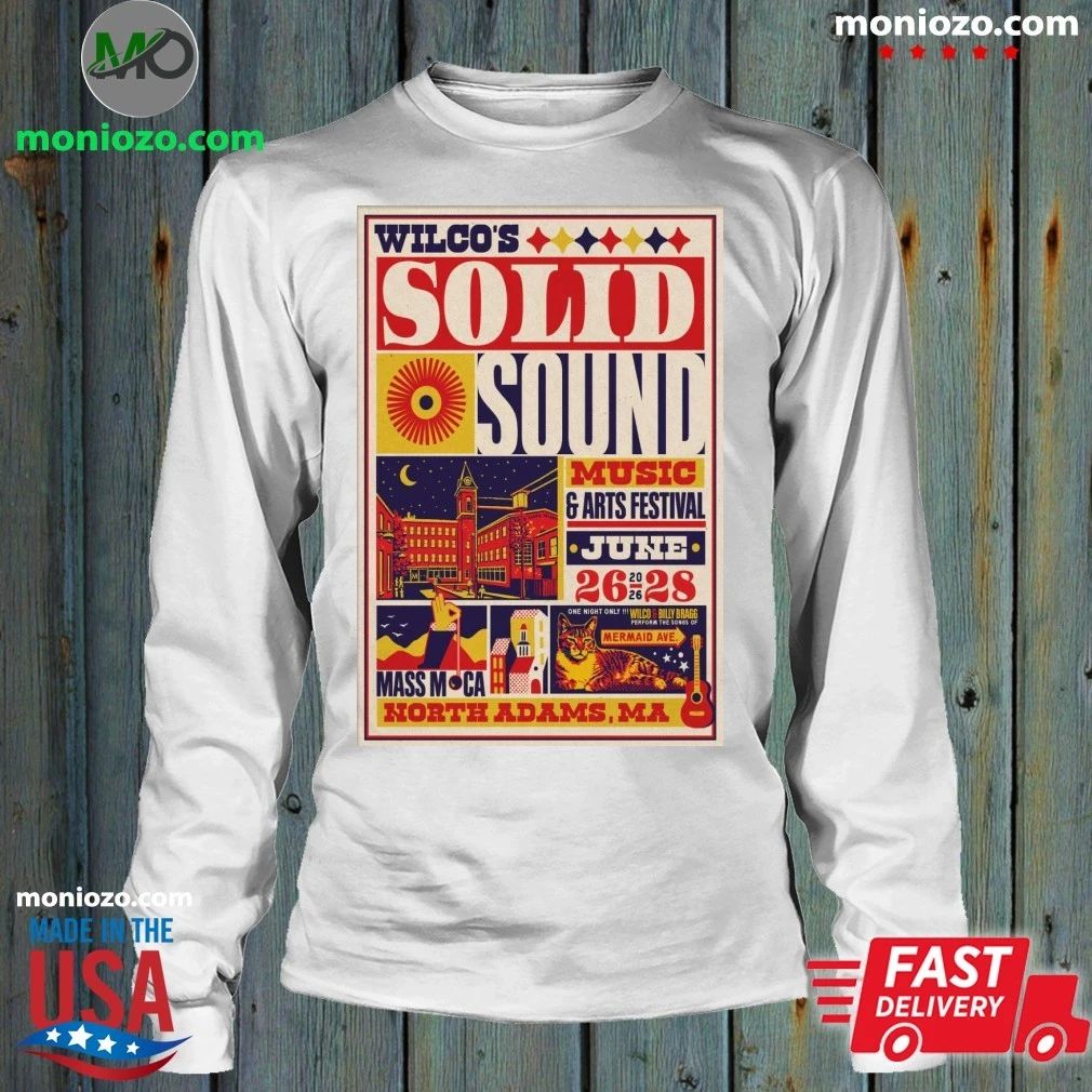 Wilco Solid Sound Festival June 26-28 2026 Poster T-Shirt