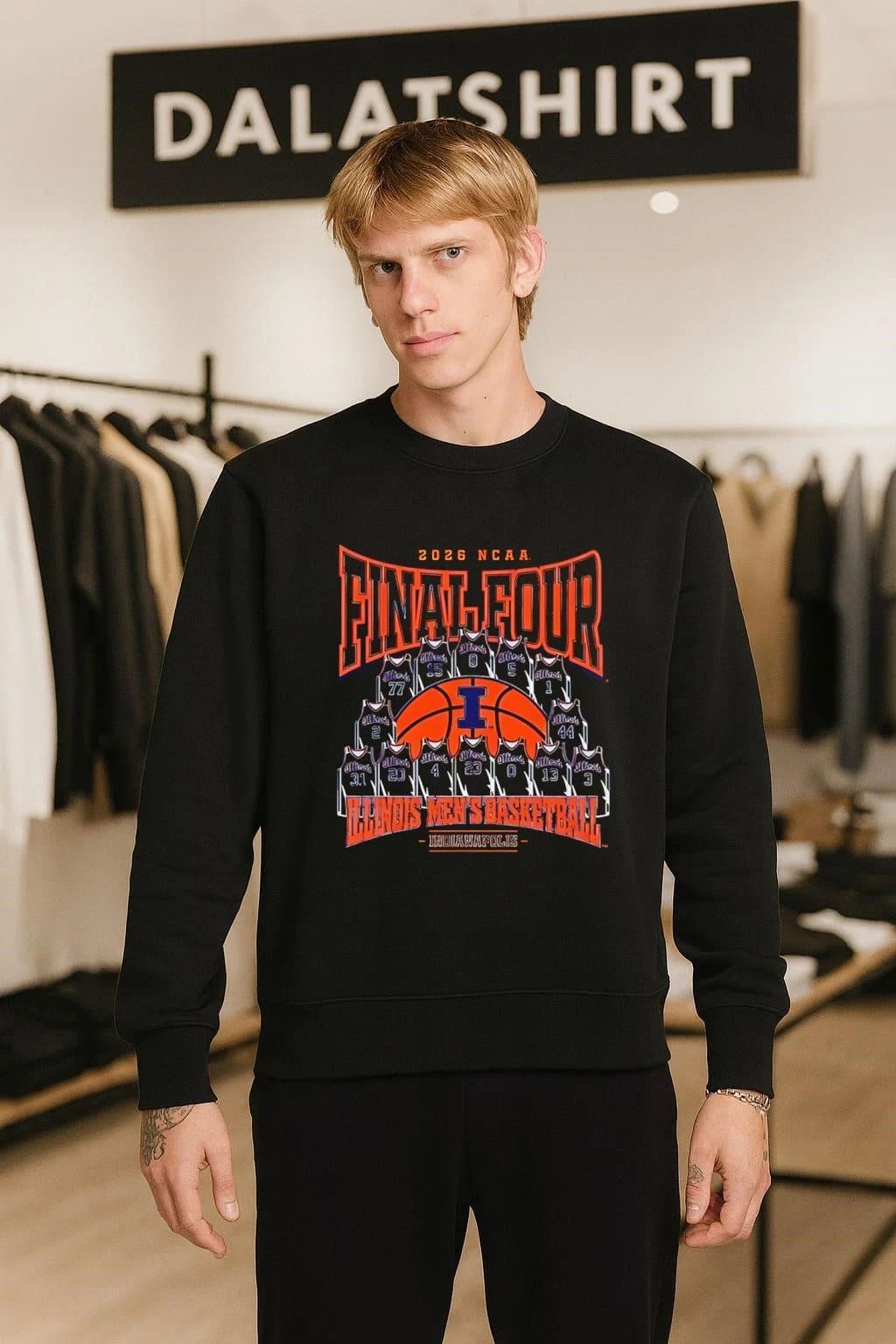 Illinois basketball 2026 final four shirt