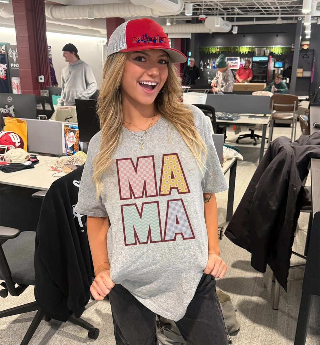 Mama Pattern Fills Mother’s Day shirt