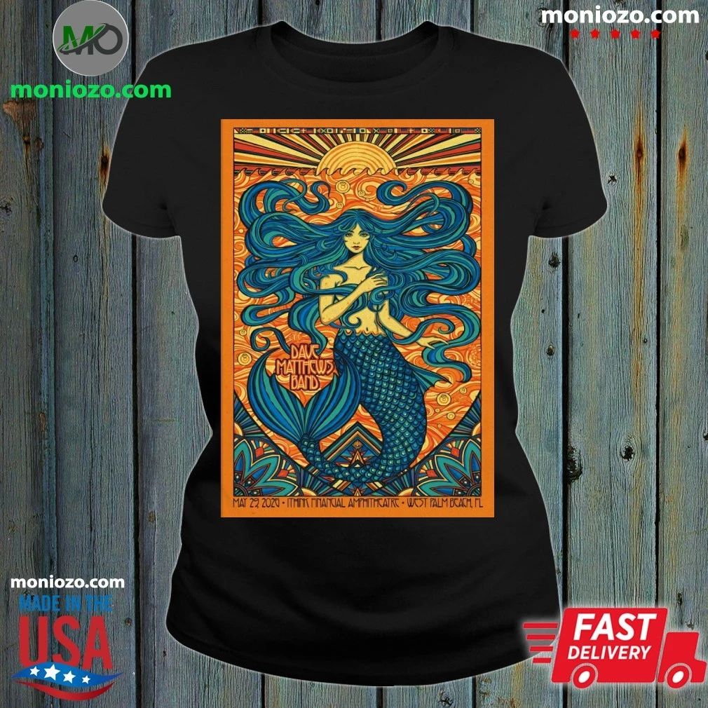 Dave Matthews Band May 29 2026 iTHINK Financial Amphitheatre In West Palm Beach FL Poster Shirt