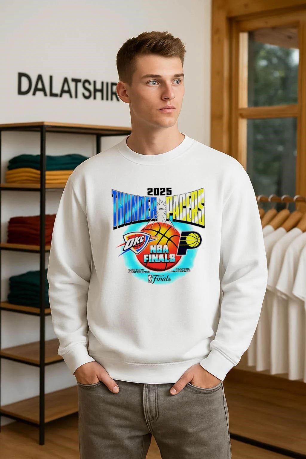 Okc Thunder Vs Indiana Pacers 2025 Nba Finals Vintage shirt