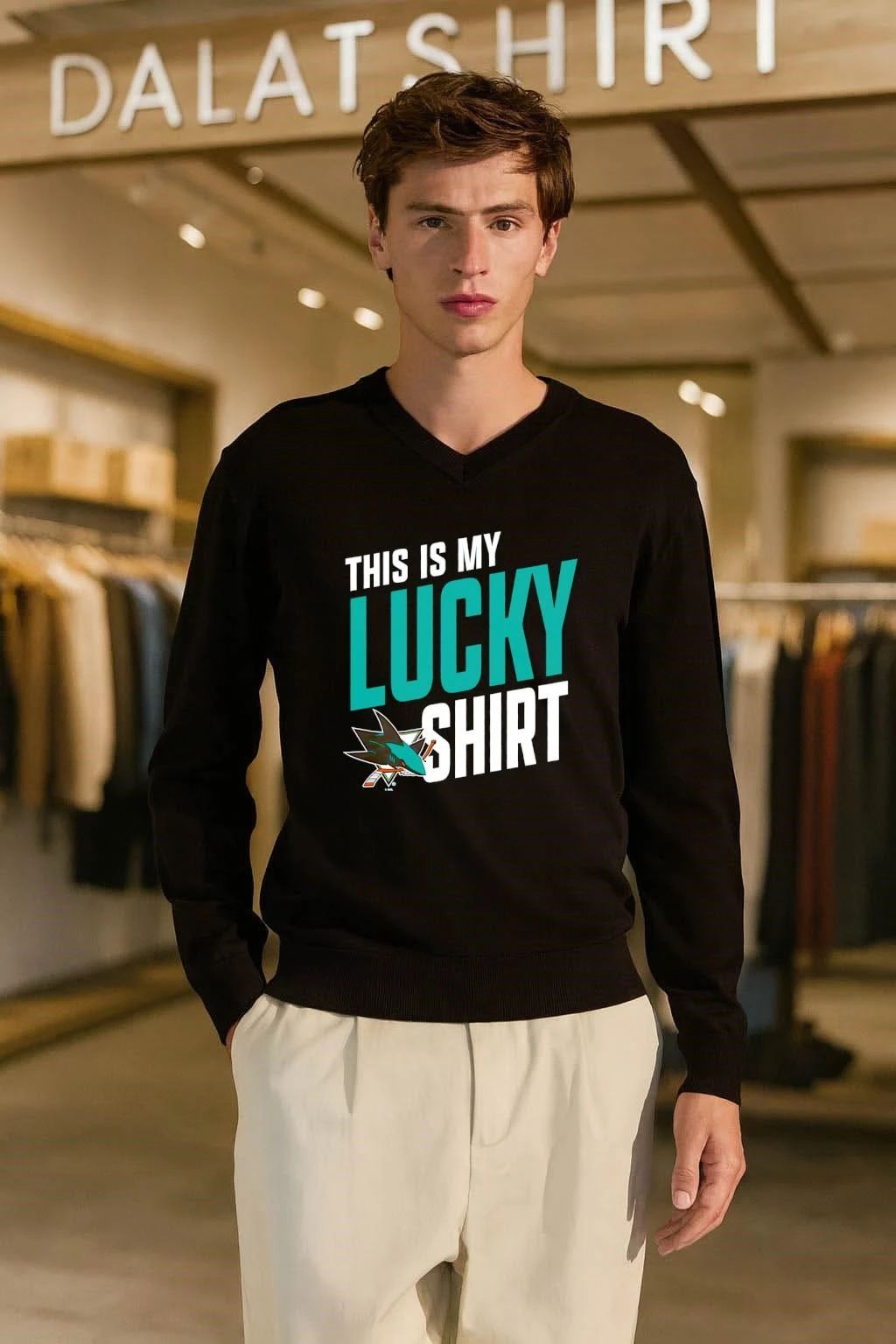 San Jose Sharks This Is My Lucky hockey 2026 shirt