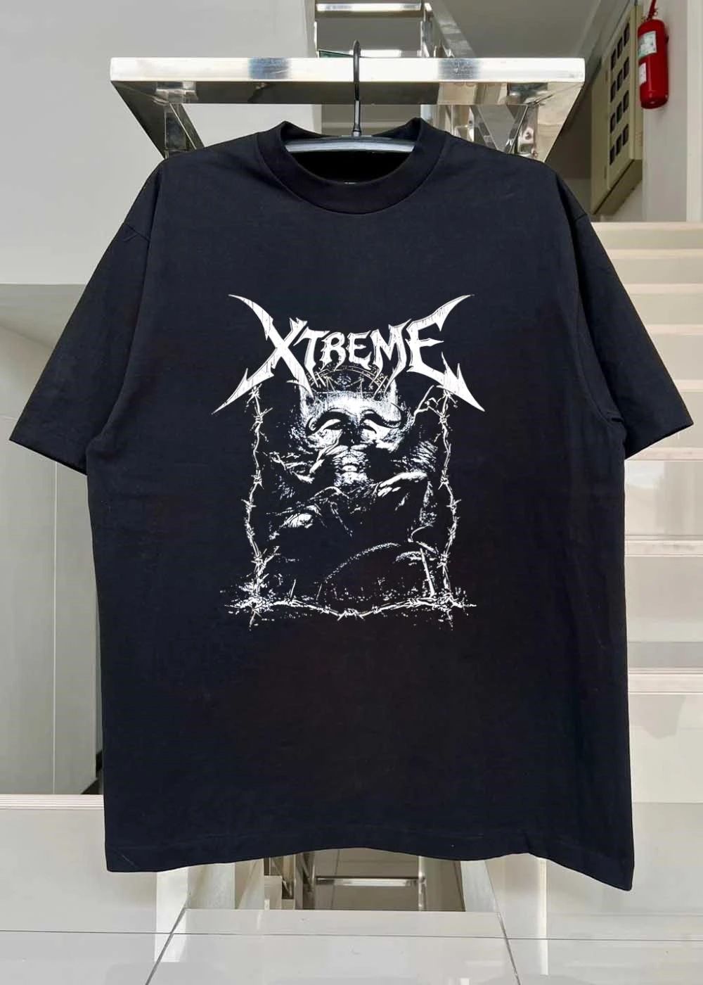 Xtreme Horned Demon Barbed Wire T-Shirt