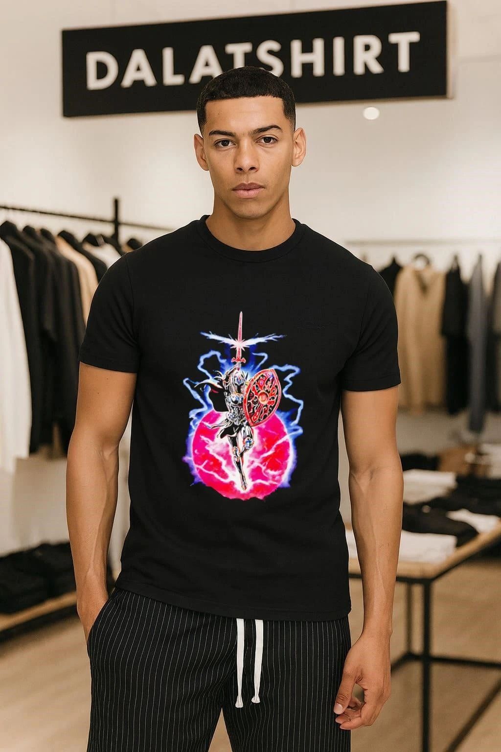 Lightning Knight Sword And Shield shirt