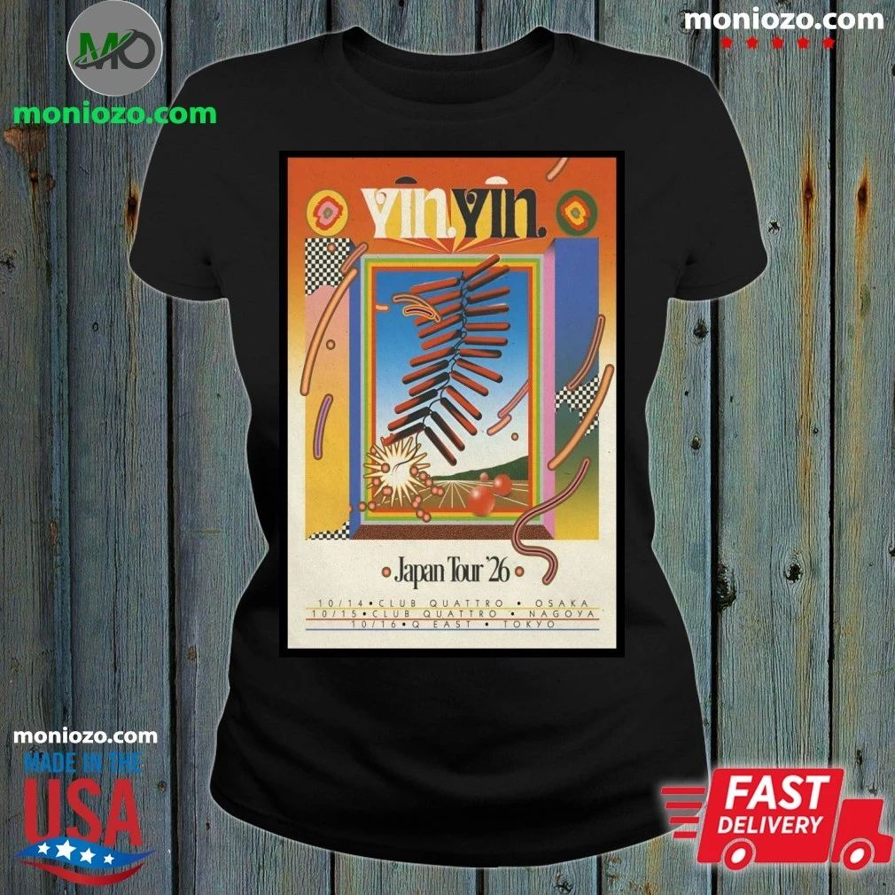 Original YinYin Japan Tour 2026 Poster Shirt