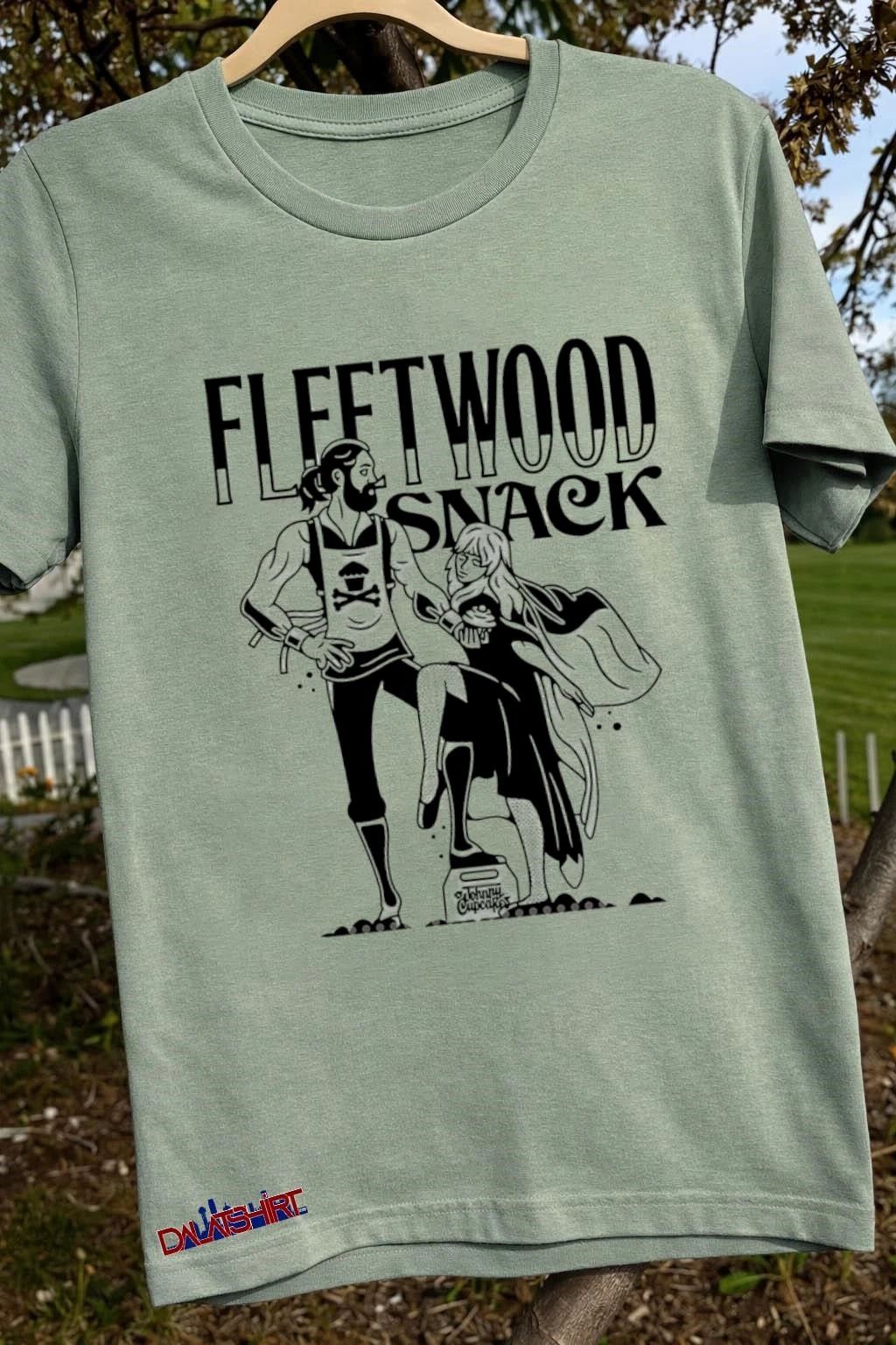 Fleetwood Snack Johnny Cupcakes Rumours Album Parody Music shirt
