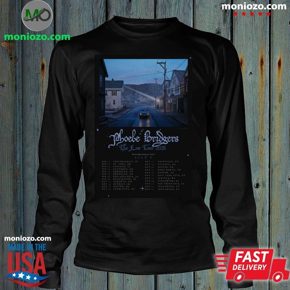 Original Phoebe Bridgers Sept 19 2026 Chicago, IL Poster T-Shirt