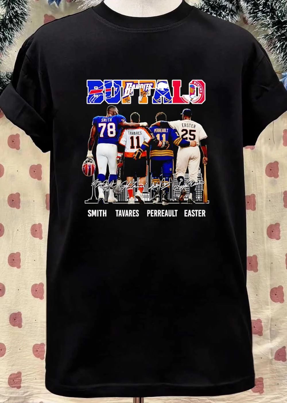 Buffalo Sports Team Logos And Legends T-Shirt