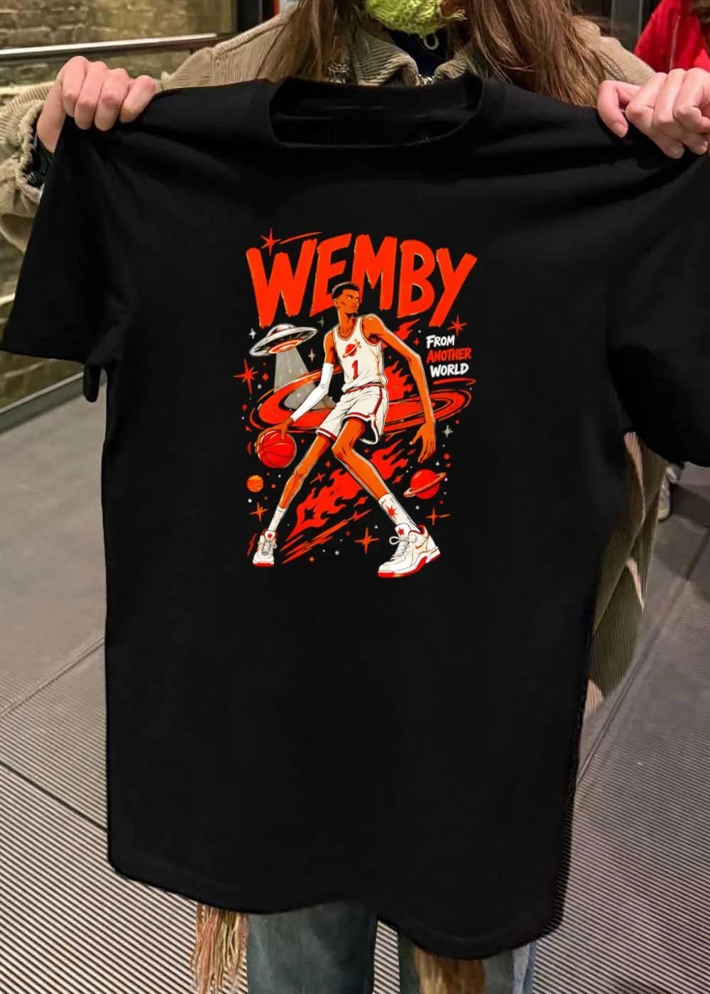 Wemby From Another World Victor Wembanyama Alien Basketball shirt