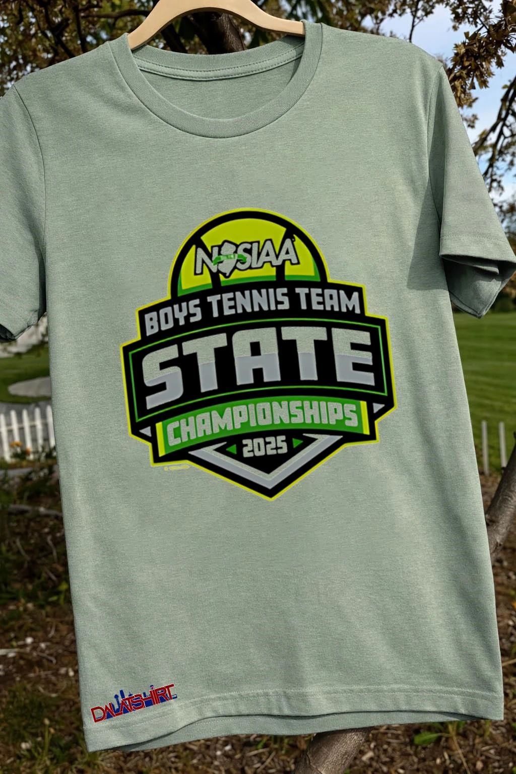 NJSIAA Boys Tennis Team State Championships 2025 shirt