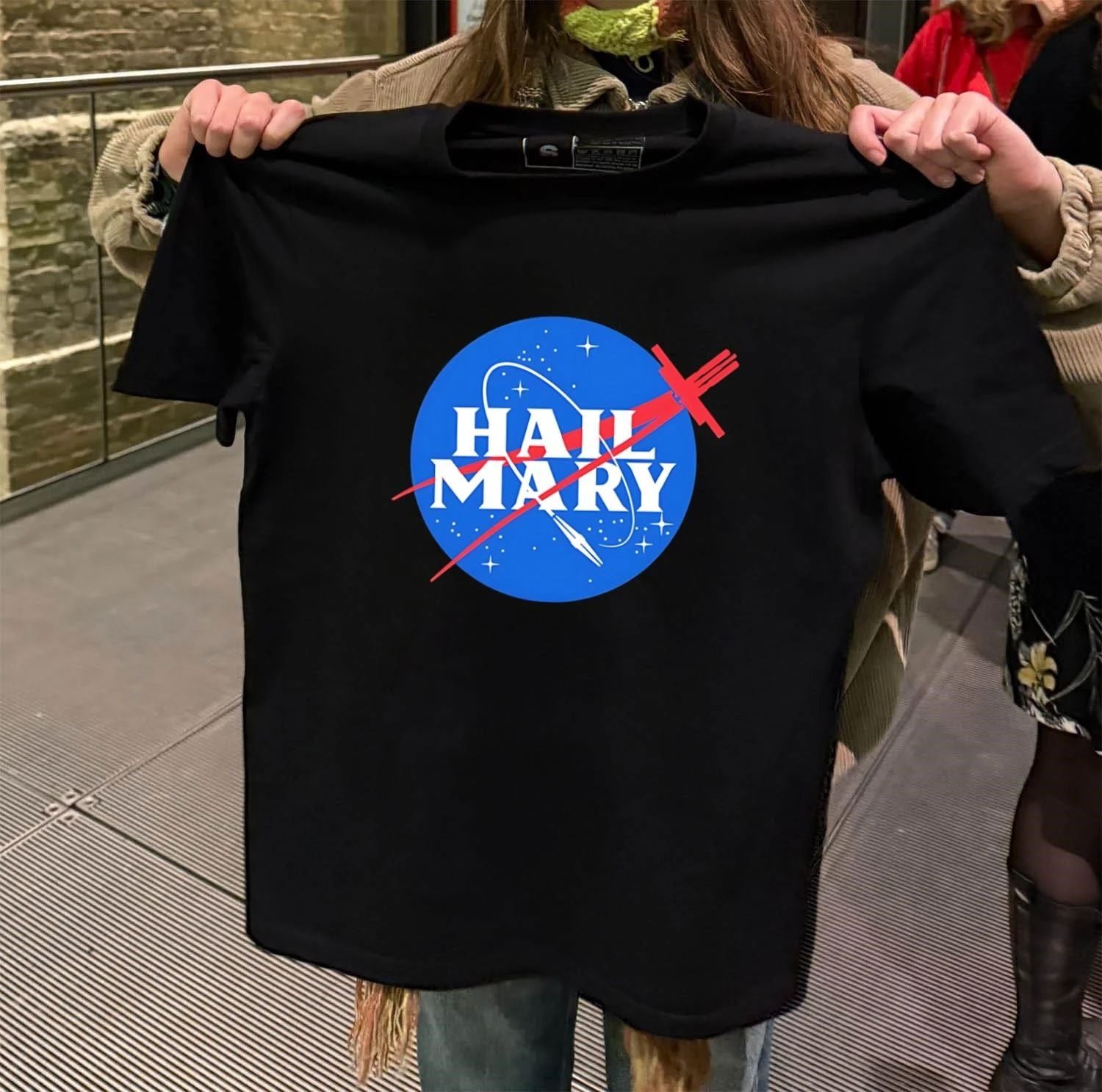 Nasa Hail Mary shirt
