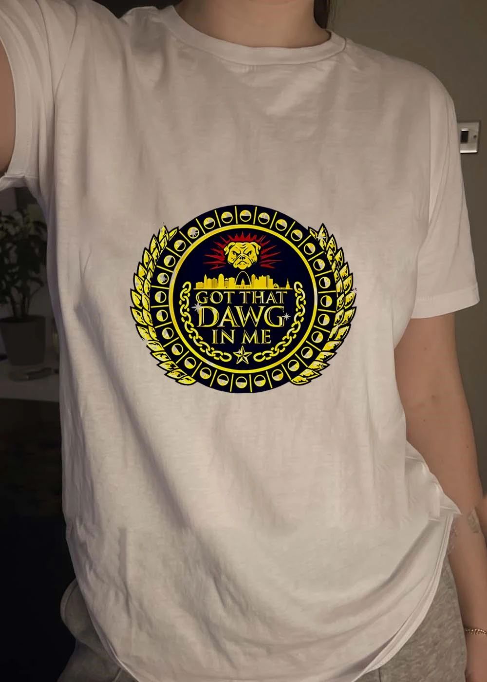 St. Louis Baseball Dawg Chain got that Dawg in me shirt