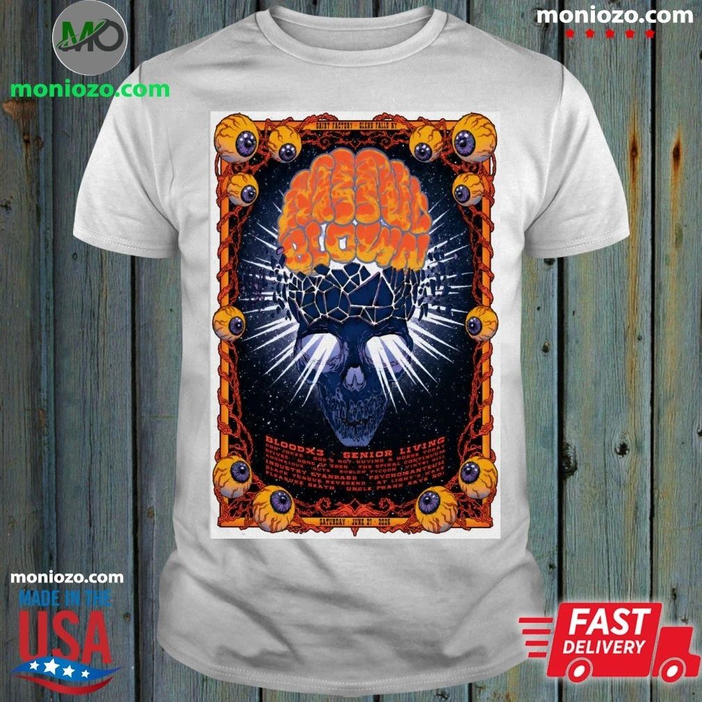 Mind Blown Festival June 27 2026 The Shirt Factory in Glens Falls NY Poster Shirt