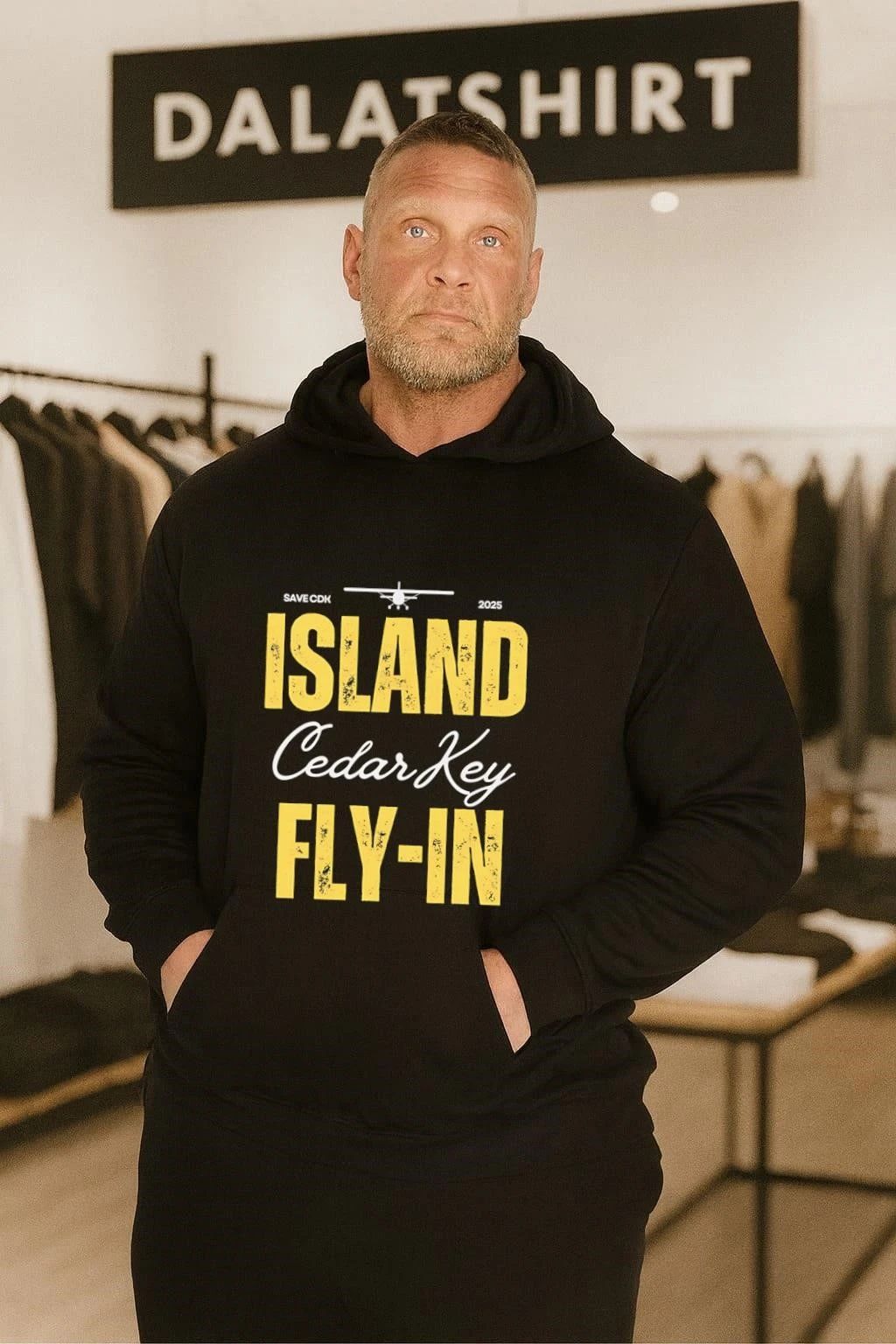 Save CDK 2025 Island Cedar Key Fly-In shirt