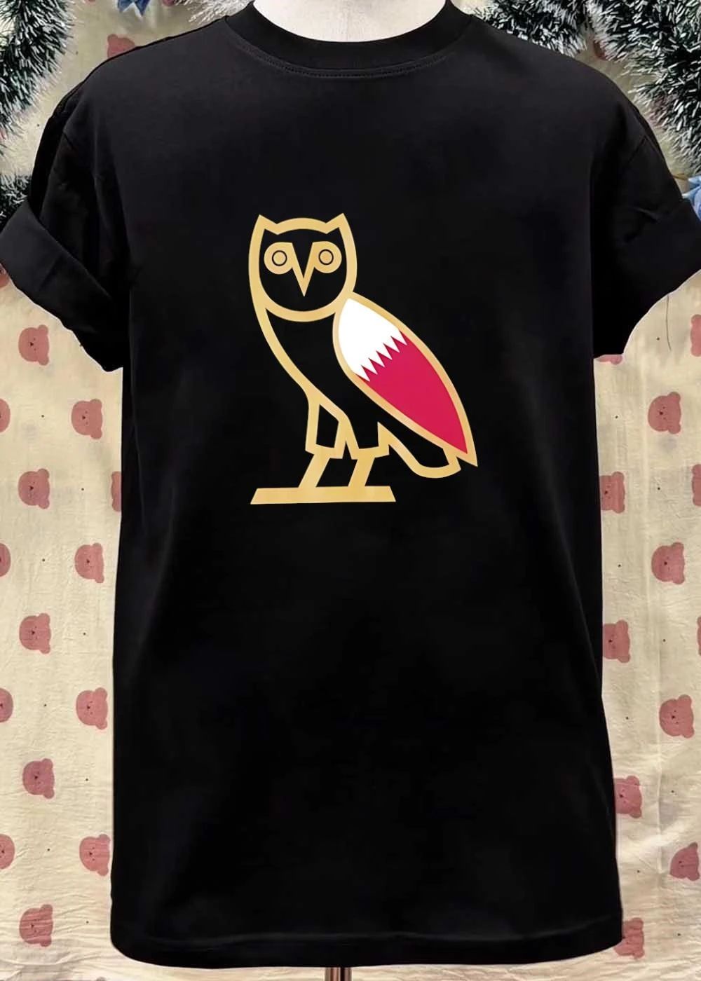 OVO Owl Qatar Flag shirt