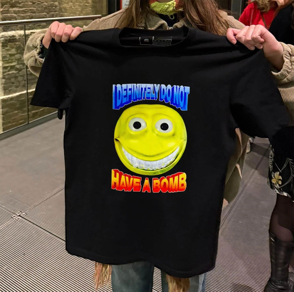 I Definitely Do Not Have A Bomb shirt