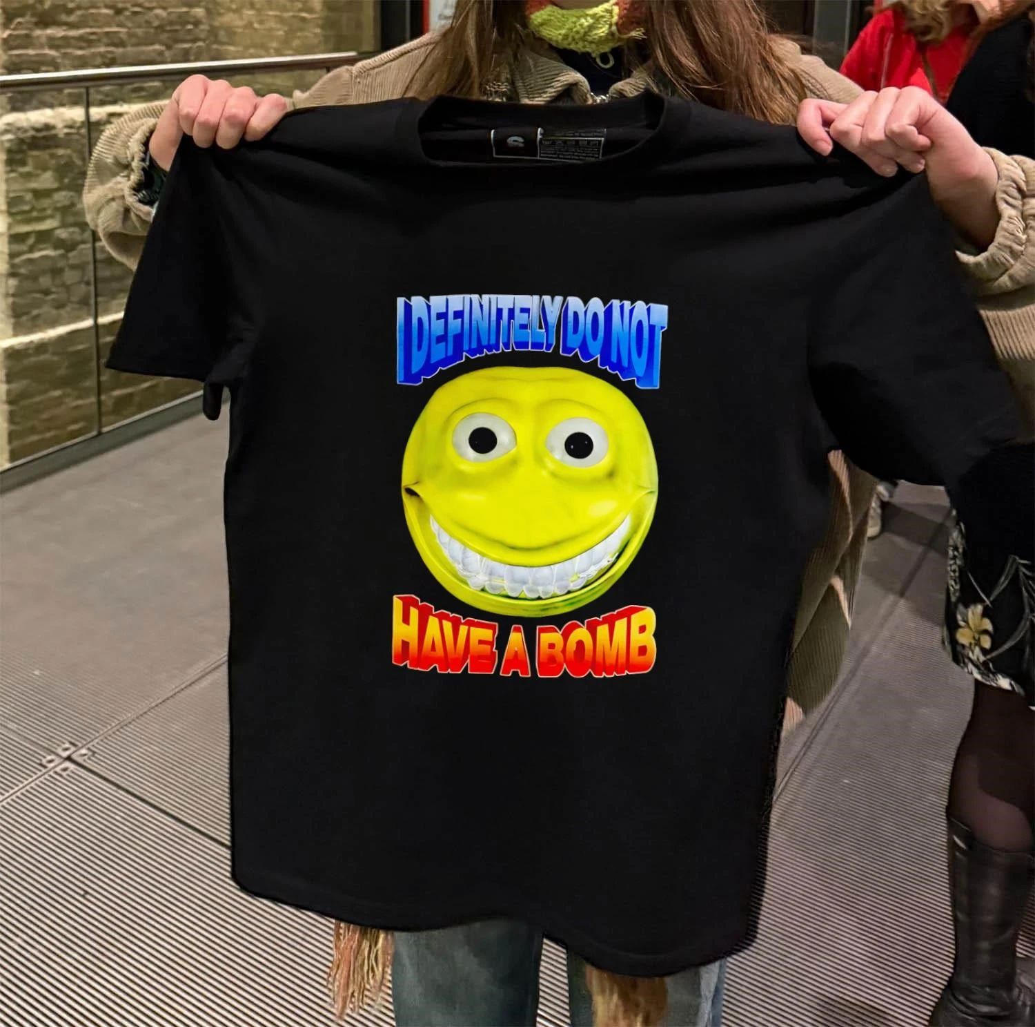 I Definitely Do Not Have A Bomb shirt
