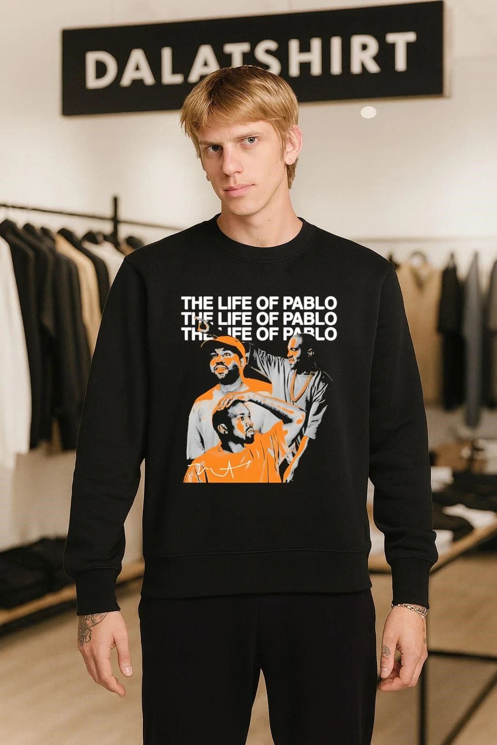Kanye West The Life Of Pablo Album Collage shirt