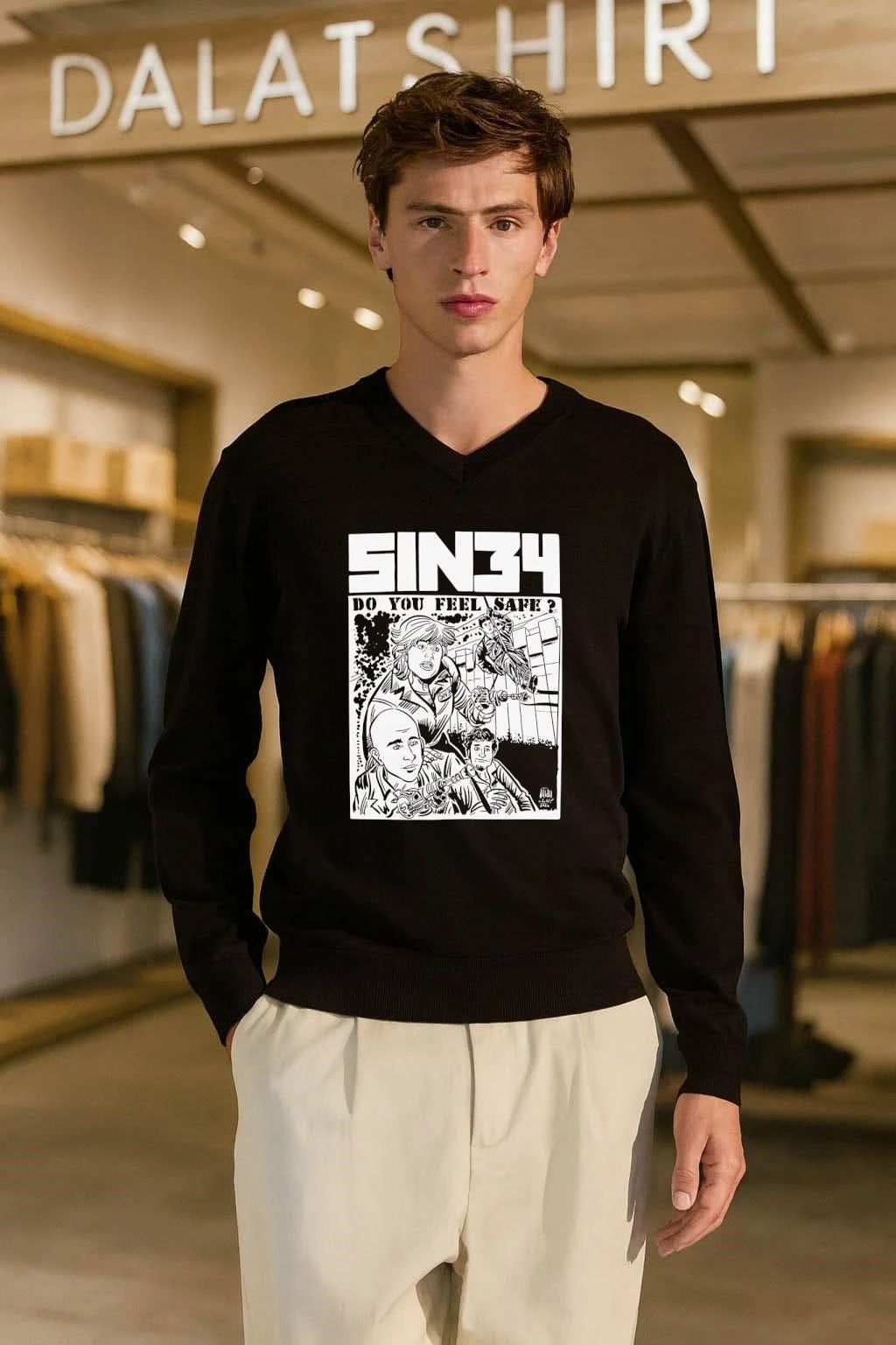 Sin 34 Do You Feel Safe shirt