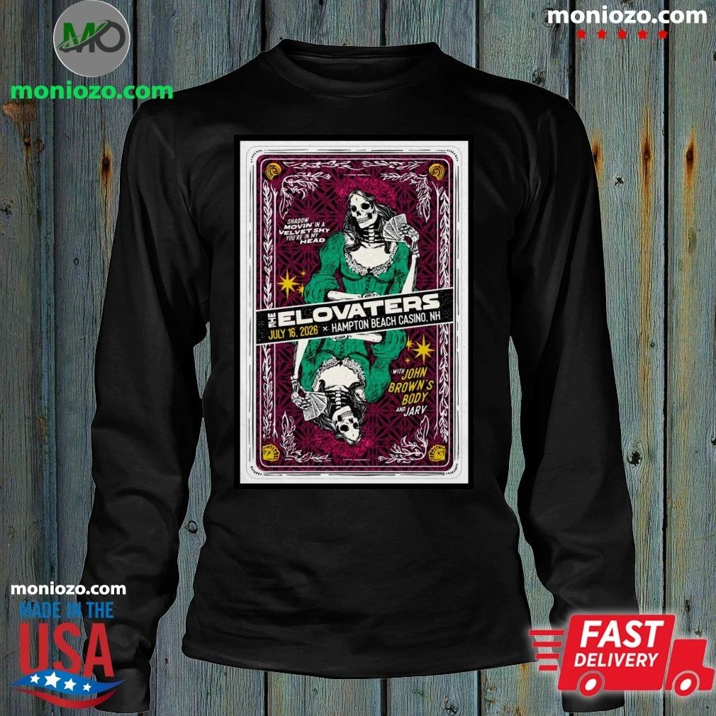 The Elovaters In Hampton Beach NH On July 16 2026 Poster Graphic T-Shirt