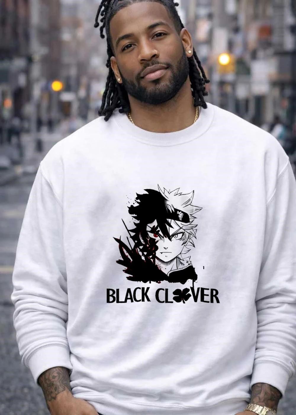 Black Clover Asta Split Demon Form Never Give Up Anime Manga Future Arc 2026 Shirt