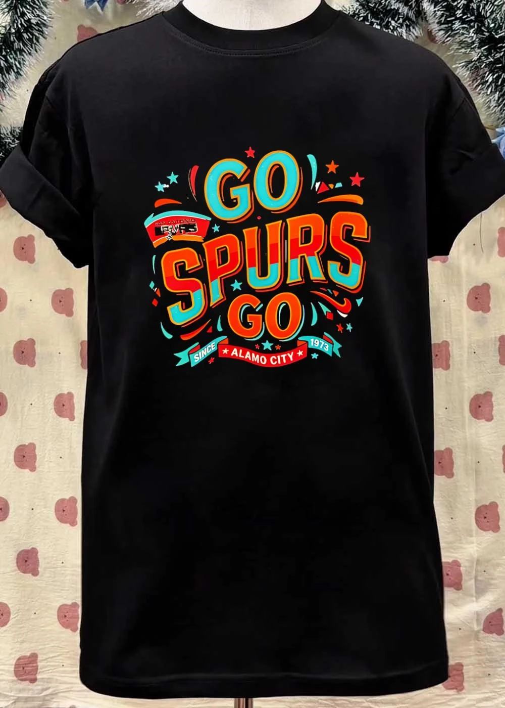 Go Spurs Go San Antonio Spurs Since Alamo City 1973 Retro shirt