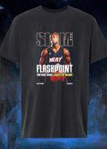 Slam Magazine Cover Dwyane Wade Flashpoint Lights Up Miami shirt