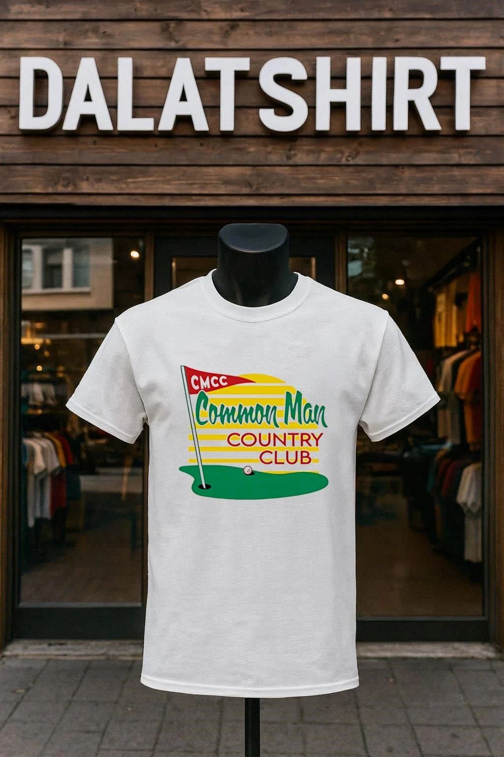 Golf Common Man Country Club shirt