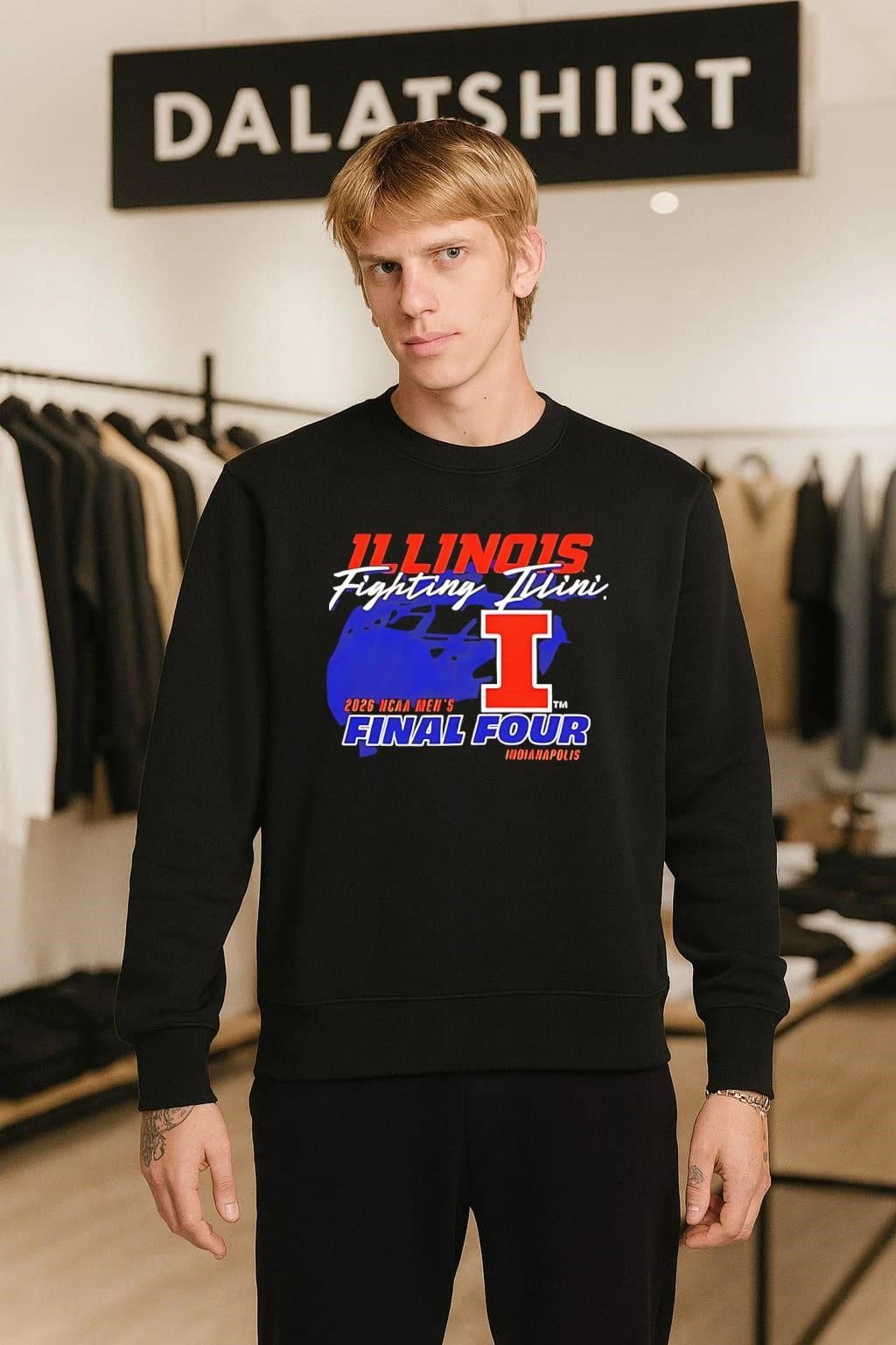 Illinois Fighting Illini 2026 NCAA Men’s Final Four basketball shirt